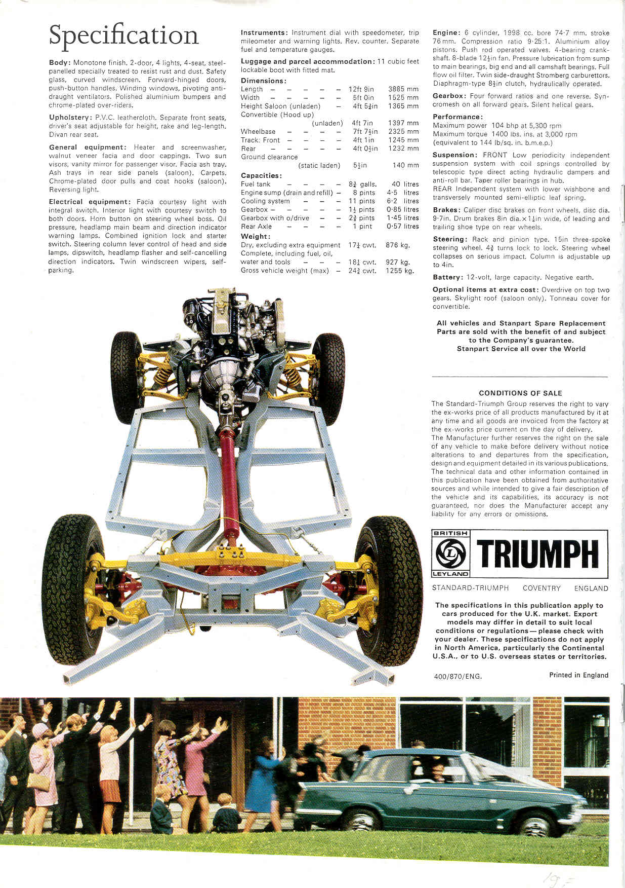 Triumph Vitesse MK II (GB)!